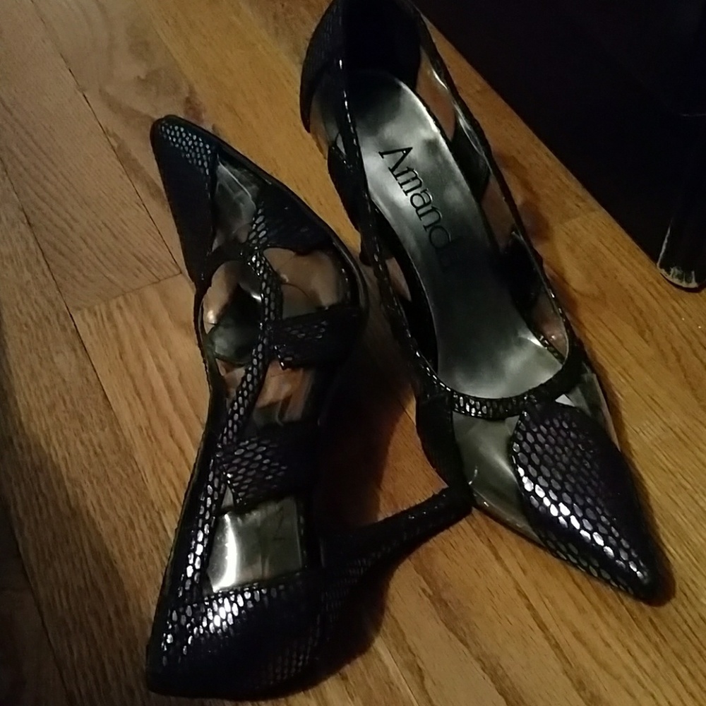 3" Purple  Heels